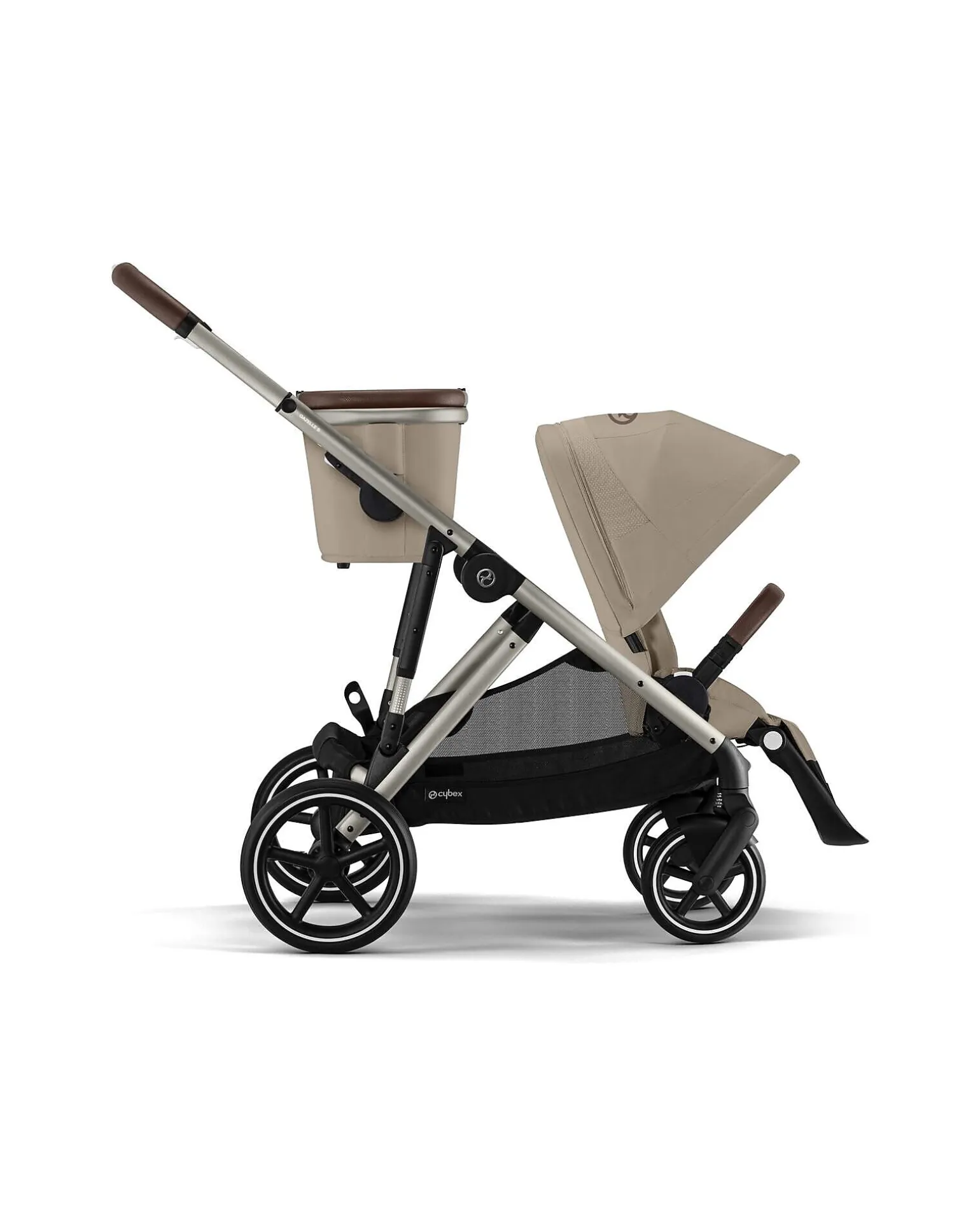 Passeggino Gazelle S - Almond Beige - dalla Nascita ai 4 Anni - Multifunzionale