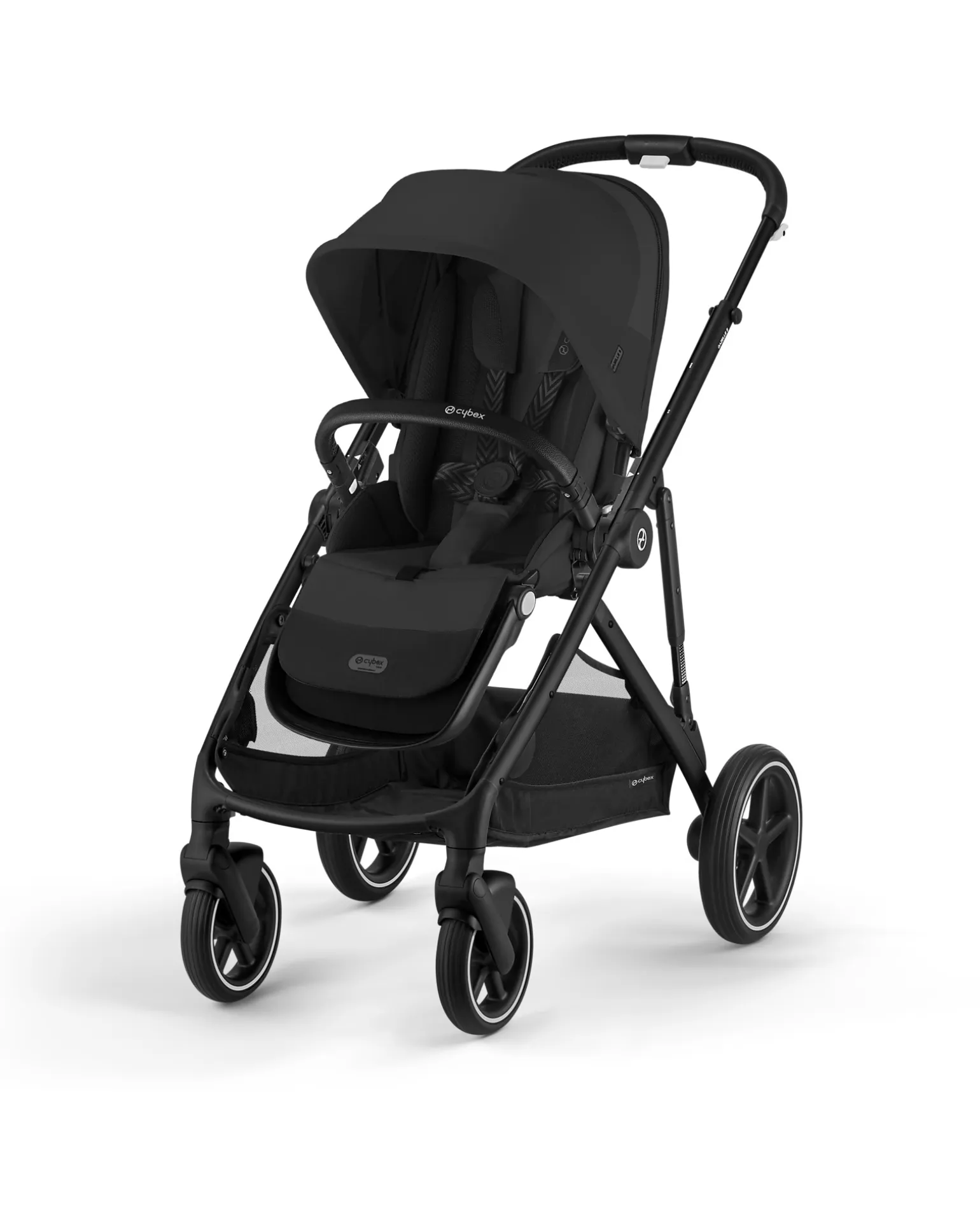 Passeggino Gazelle S - Nero-Moon Black - dalla Nascita ai 4 Anni - Multifunzionale