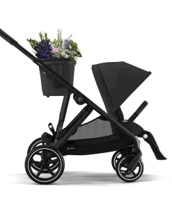 Passeggino Gazelle S - Nero-Moon Black - dalla Nascita ai 4 Anni - Multifunzionale