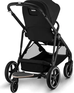 Passeggino Gazelle S - Nero-Moon Black - dalla Nascita ai 4 Anni - Multifunzionale