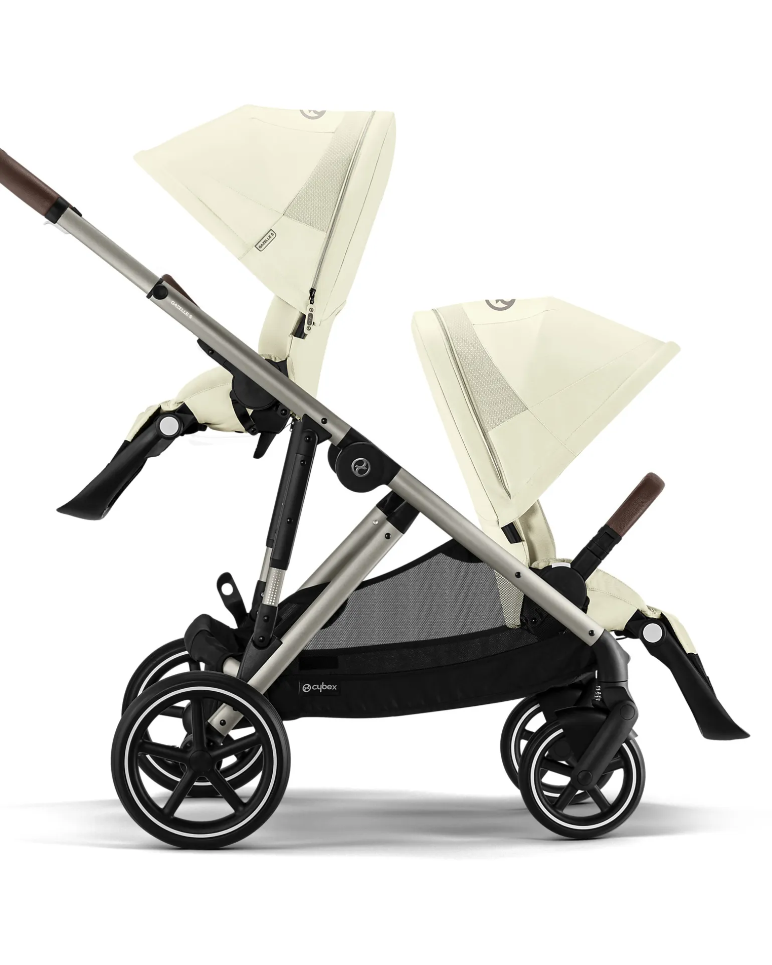 Passeggino Gazelle S - Seashell Beige - dalla Nascita ai 4 Anni - Multifunzionale