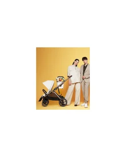 Passeggino Gazelle S - Seashell Beige - dalla Nascita ai 4 Anni - Multifunzionale
