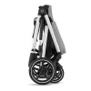 Passeggino Gazelle S - Telaio Argento - Stone Grey - dalla Nascita ai 4 Anni - Multifunzionale