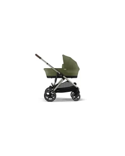 Passeggino Gazelle S - Telaio Tortora - Moss Green - dalla Nascita ai 4 Anni - Multifunzionale