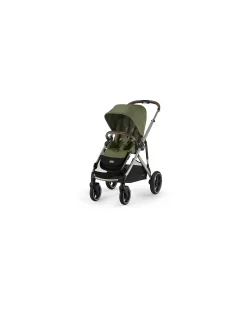 Passeggino Gazelle S - Telaio Tortora - Moss Green - dalla Nascita ai 4 Anni - Multifunzionale