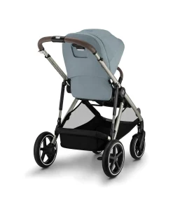 Passeggino Gazelle S - Telaio Tortora - Stormy Blue - dalla Nascita ai 4 Anni - Multifunzionale