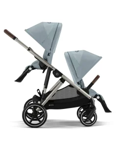 Passeggino Gazelle S - Telaio Tortora - Stormy Blue - dalla Nascita ai 4 Anni - Multifunzionale