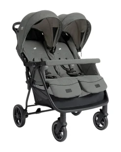 Passeggino Gemellare/Fratellare Estrella - Evergreen - con Parapioggia Incluso