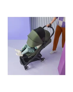 Passeggino Leggero Bugaboo Butterfly - Nero - Ultracompatto Si Chiude in 1 Secondo