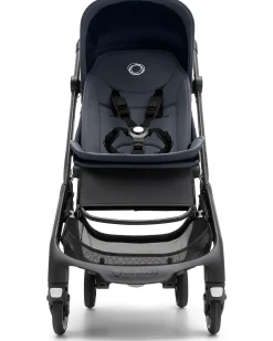 Passeggino Leggero Bugaboo Butterfly - Nero/Blu - Ultracompatto Si Chiude in 1 Secondo