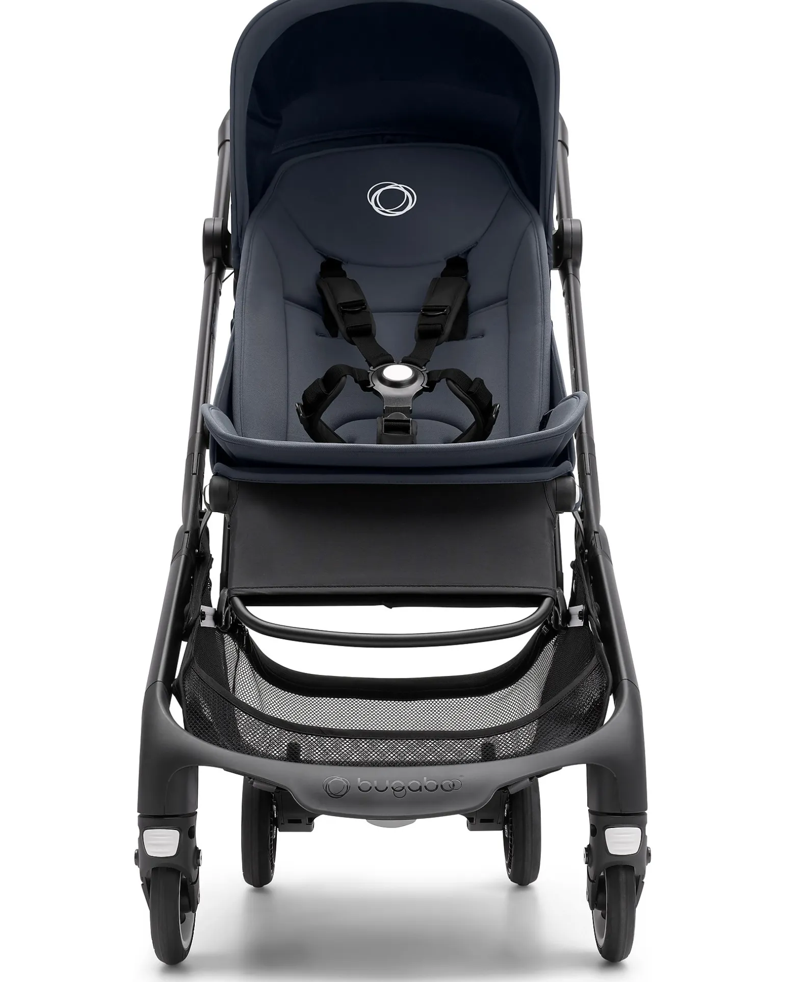 Passeggino Leggero Bugaboo Butterfly - Nero/Blu - Ultracompatto Si Chiude in 1 Secondo