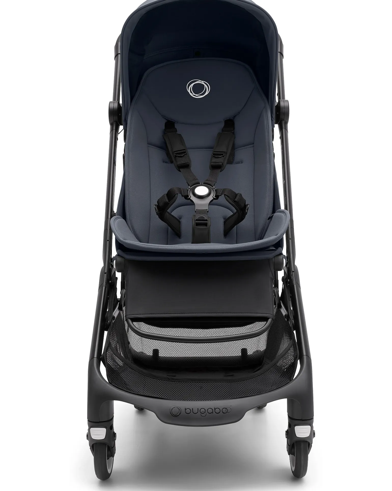 Passeggino Leggero Bugaboo Butterfly - Nero/Blu - Ultracompatto Si Chiude in 1 Secondo