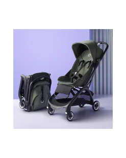 Passeggino Leggero Bugaboo Butterfly - Nero/Blu - Ultracompatto Si Chiude in 1 Secondo
