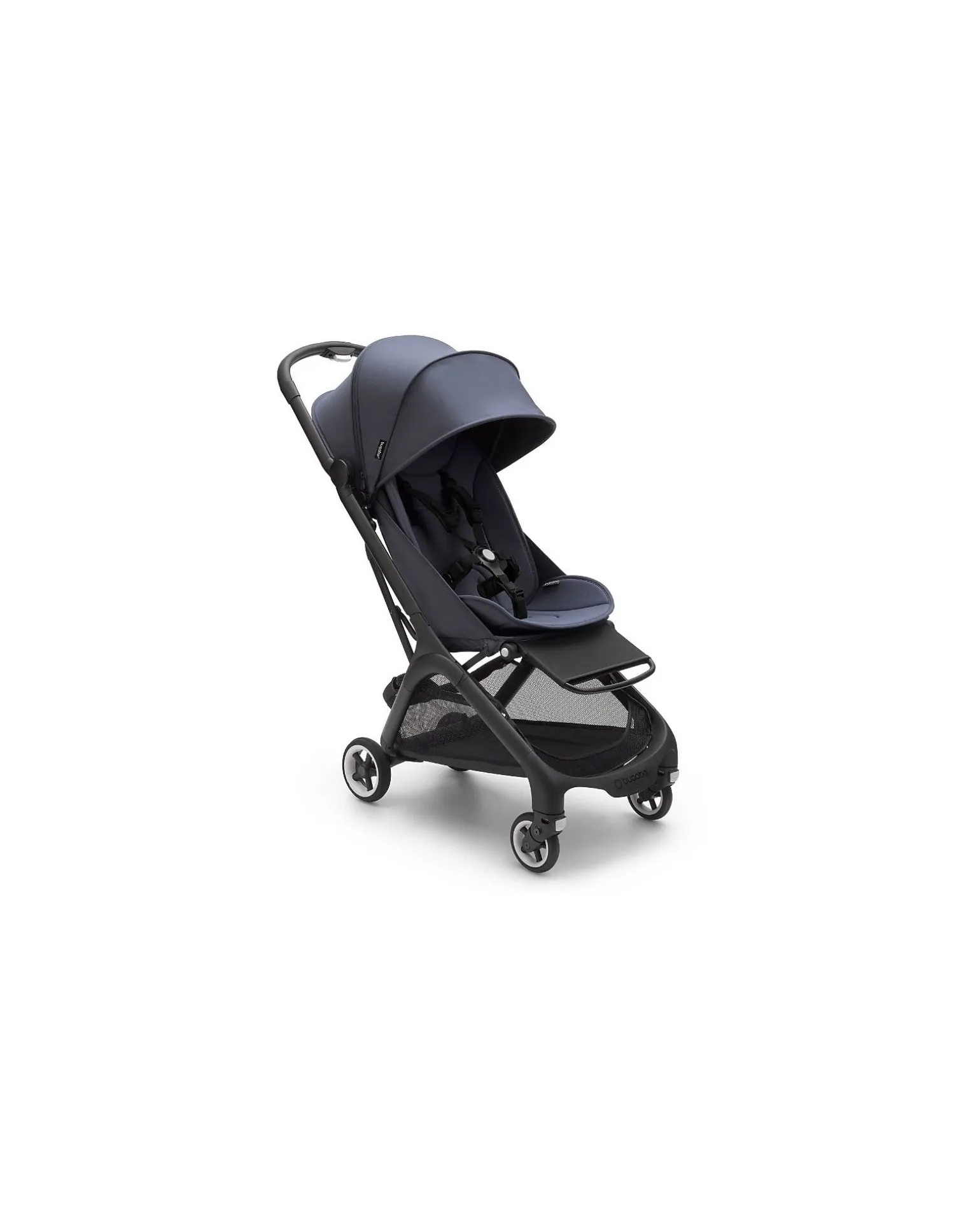Passeggino Leggero Bugaboo Butterfly - Nero/Blu - Ultracompatto Si Chiude in 1 Secondo