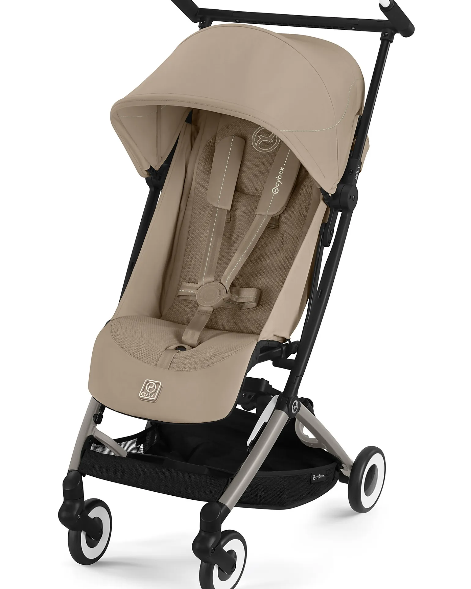 Passeggino Libelle - Almond Beige - Dettaglio Telaio Taupe - Nuovo Modello