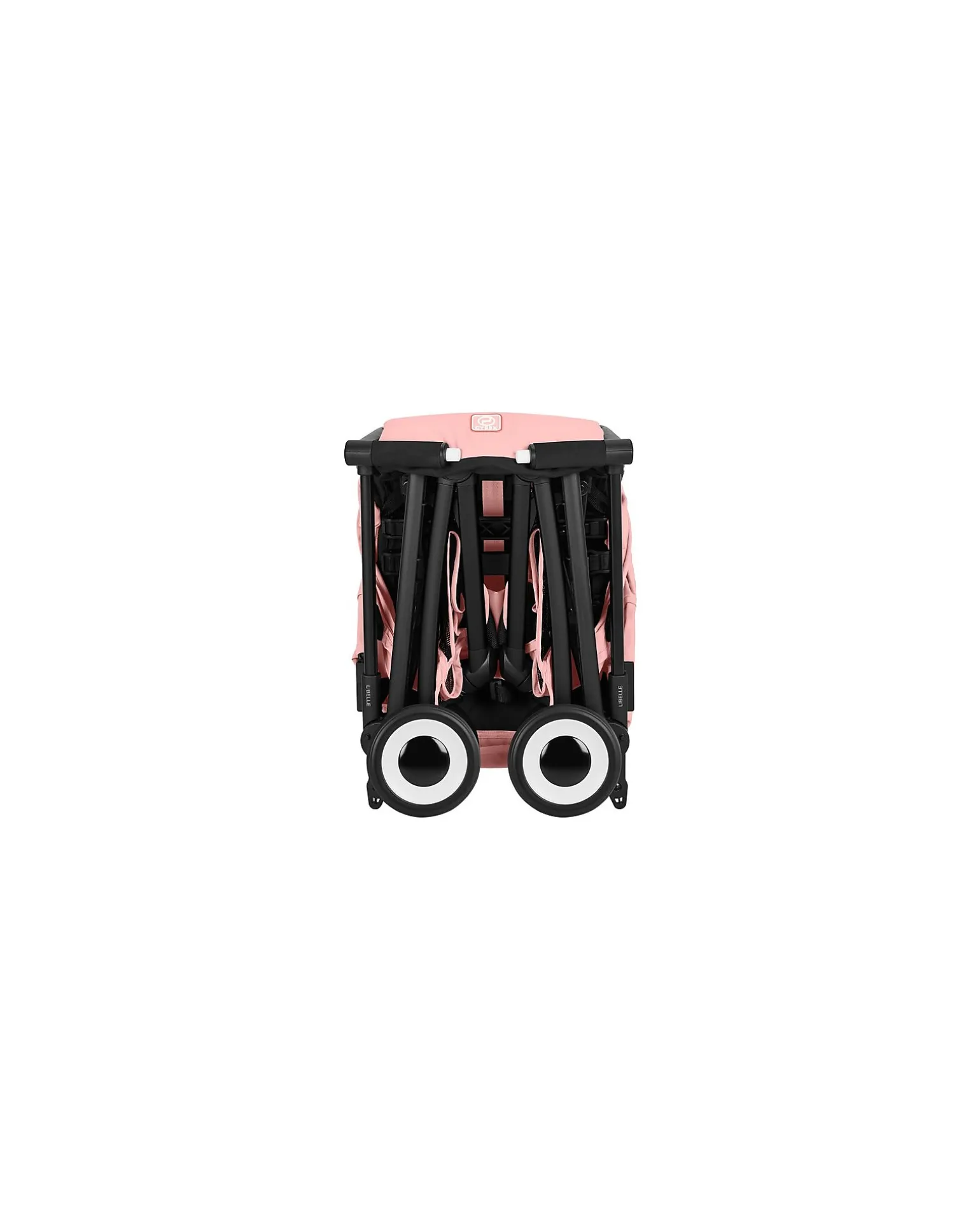 Passeggino Libelle - Candy Pink - Telaio Nero - Nuovo Modello