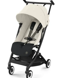 Passeggino Libelle - Canvas White - Dettaglio Telaio Black- Nuovo Modello
