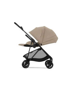 Passeggino Melio Carbon - Almond Beige - Telaio Carbon - Super Leggero con Telaio in Carbonio
