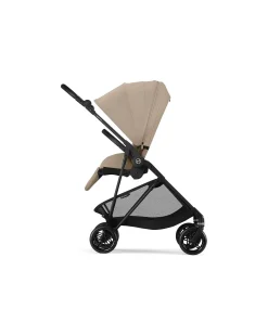 Passeggino Melio Carbon - Almond Beige - Telaio Carbon - Super Leggero con Telaio in Carbonio