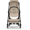 Passeggino Melio Carbon - Almond Beige - Super Leggero con Telaio in Carbonio