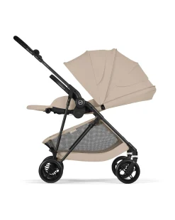 Passeggino Melio Carbon - Almond Beige - Super Leggero con Telaio in Carbonio