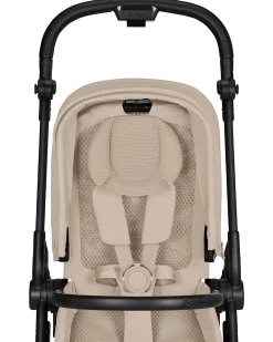 Passeggino Melio Carbon - Almond Beige - Super Leggero con Telaio in Carbonio