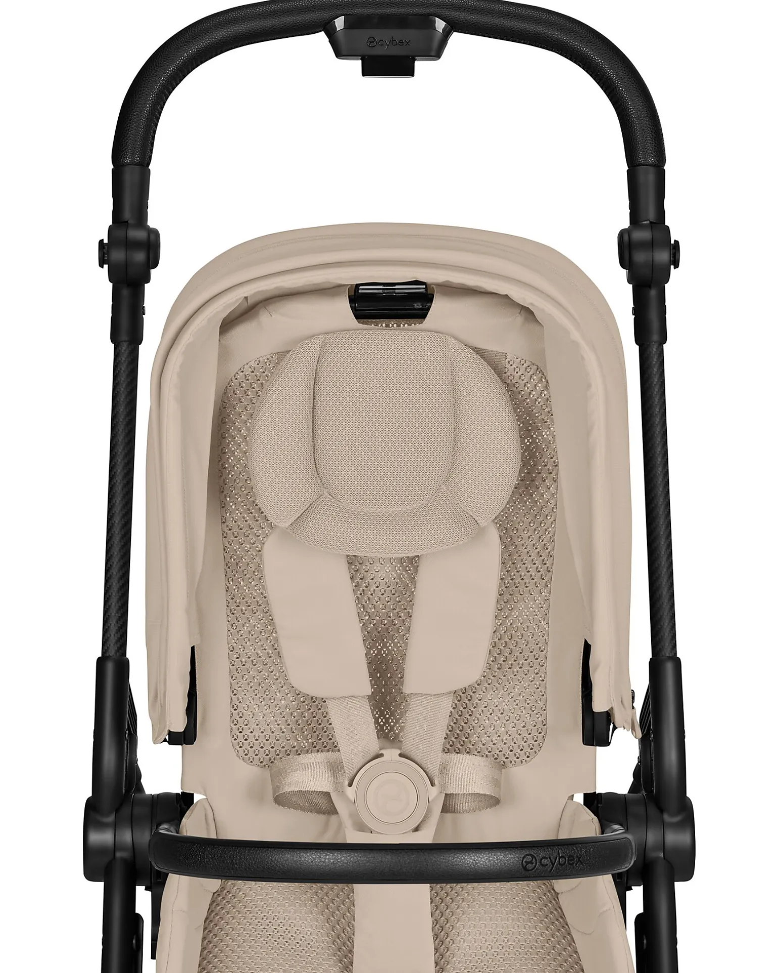 Passeggino Melio Carbon - Almond Beige - Super Leggero con Telaio in Carbonio