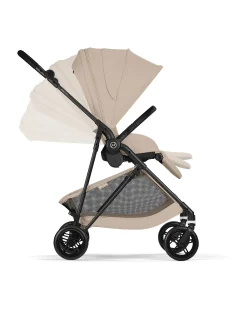 Passeggino Melio Carbon - Almond Beige - Super Leggero con Telaio in Carbonio