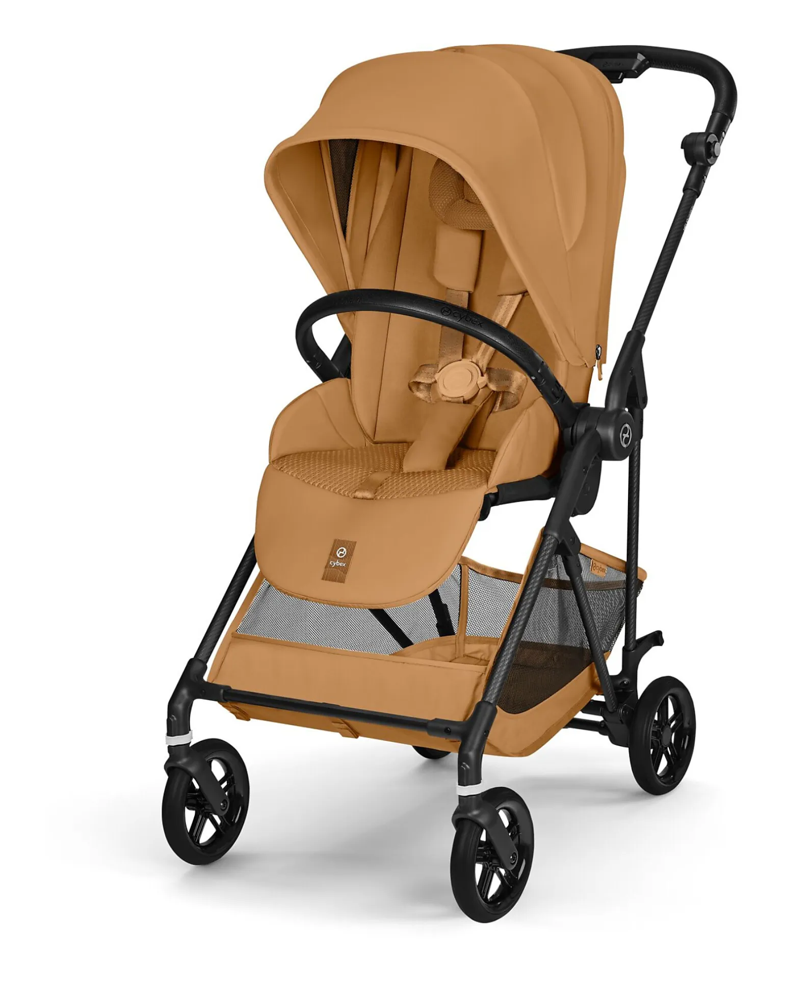 Passeggino Melio Carbon - Cinnamon Yellow - Super Leggero con Telaio in Carbonio