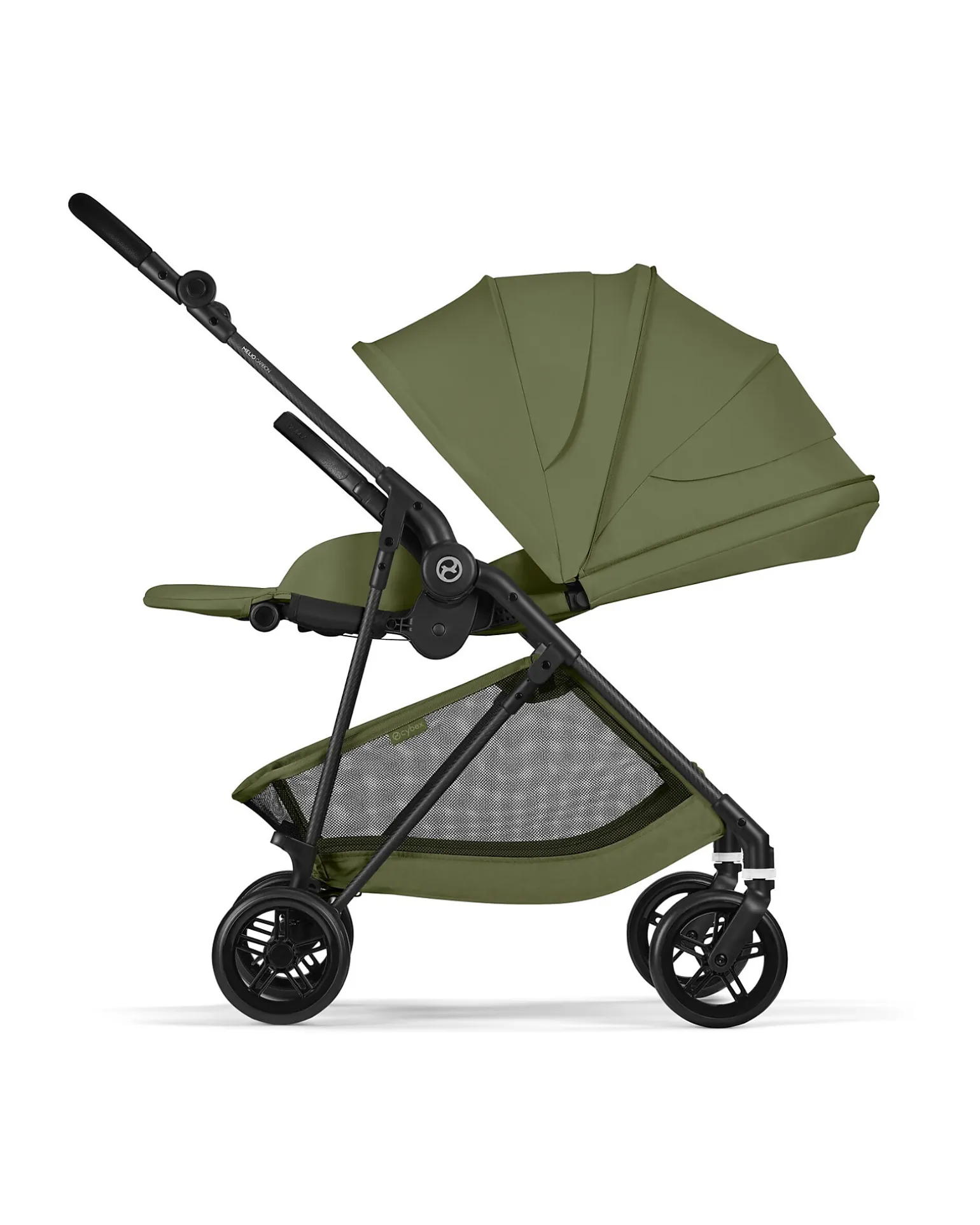 Passeggino Melio Carbon - Moss Green - Super Leggero con Telaio in Carbonio
