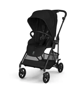 Passeggino Melio Carbon - Nero Magico - Super Leggero con Telaio in Carbonio