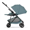 Passeggino Melio Carbon - Stormy Blue - Super Leggero con Telaio in Carbonio