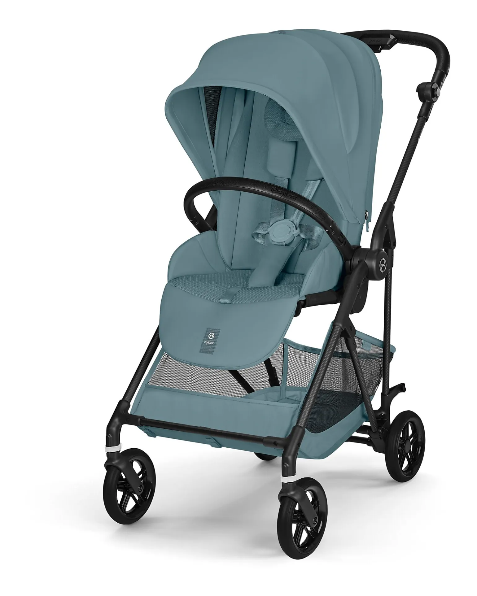 Passeggino Melio Carbon - Stormy Blue - Super Leggero con Telaio in Carbonio