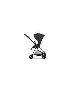 Passeggino Mios Duo Comfort - Telaio Matt Black + Seduta e Navicella Richiudibile Sepia Black