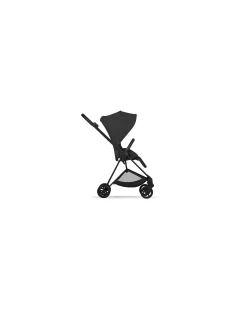 Passeggino Mios Duo Comfort - Telaio Matt Black + Seduta e Navicella Richiudibile Sepia Black