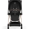Passeggino Mios Duo Comfort - Telaio Rosegold + Seduta e Navicella Richiudibile Sepia Black