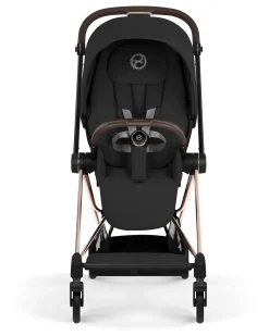 Passeggino Mios Duo Comfort - Telaio Rosegold + Seduta e Navicella Richiudibile Sepia Black