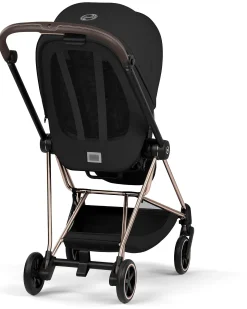 Passeggino Mios Duo Comfort - Telaio Rosegold + Seduta e Navicella Richiudibile Sepia Black