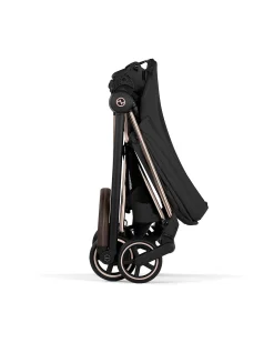 Passeggino Mios Duo Comfort - Telaio Rosegold + Seduta e Navicella Richiudibile Sepia Black