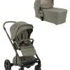 Passeggino Mixx Next + Navicella per Passeggino Mixx Next - Pine - Chcocolate - Si Collegano Con Un Click