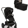 Passeggino Mixx Next + Navicella per Passeggino Mixx Next - Caviar - Si Collegano Con Un Click