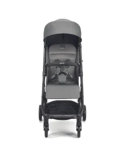 Passeggino Now - Nero - Snap Grey - si Chiude da Solo con un Tocco