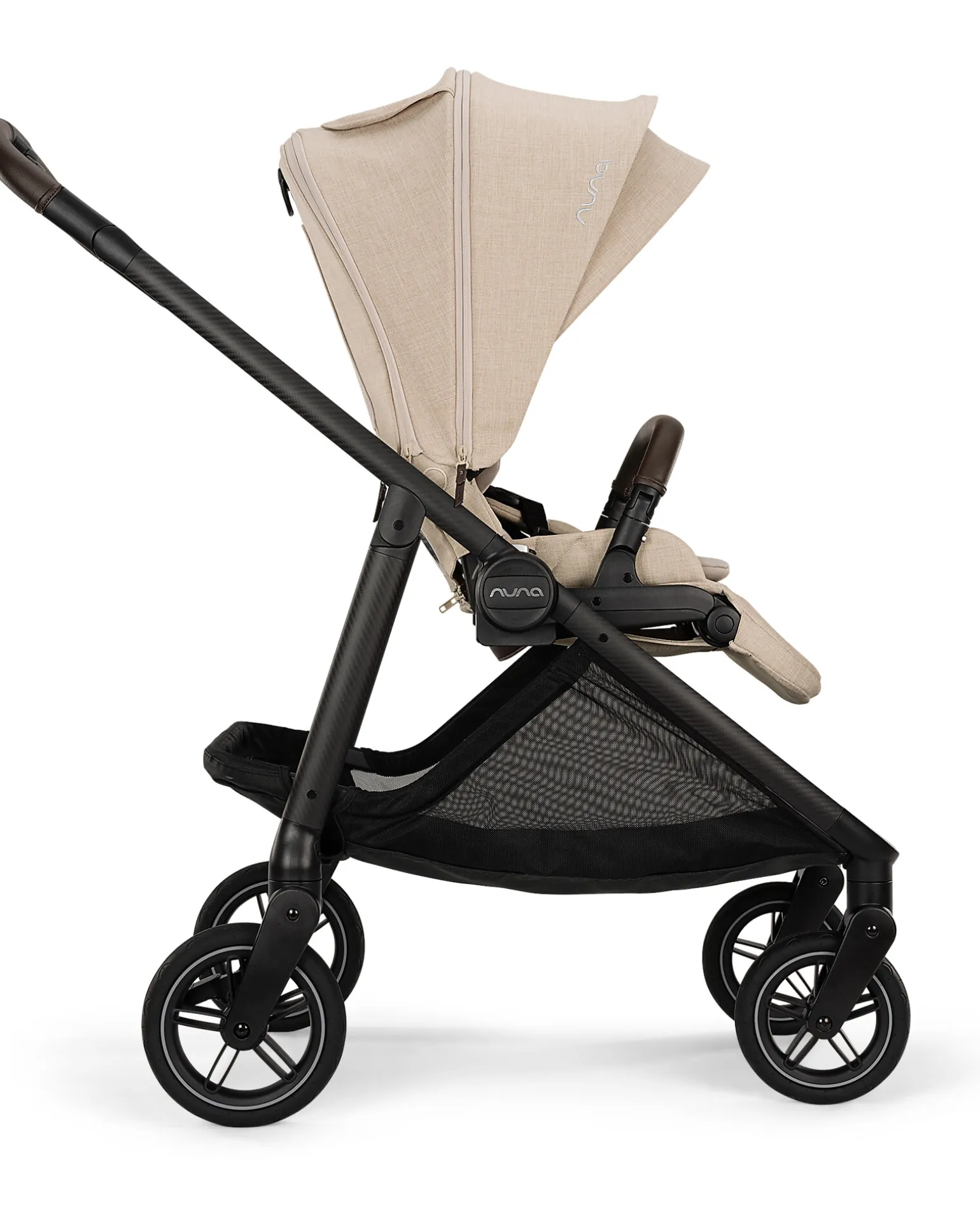 Passeggino Nuna Swiv - Biscotti - con Telaio in Alluminio