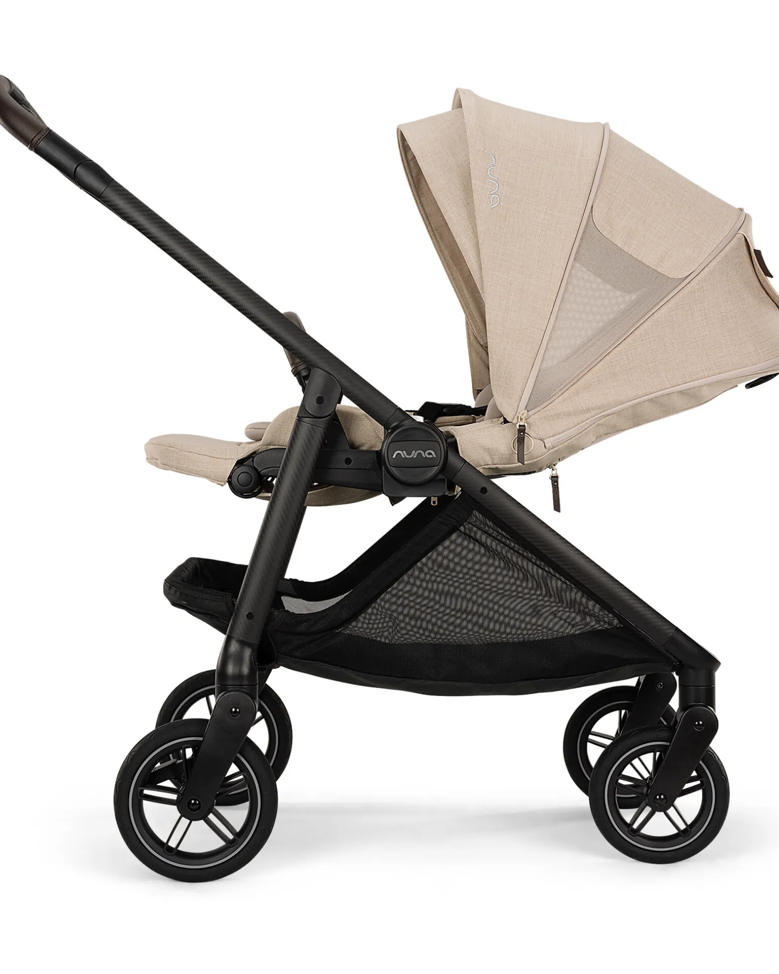 Passeggino Nuna Swiv - Biscotti - con Telaio in Alluminio