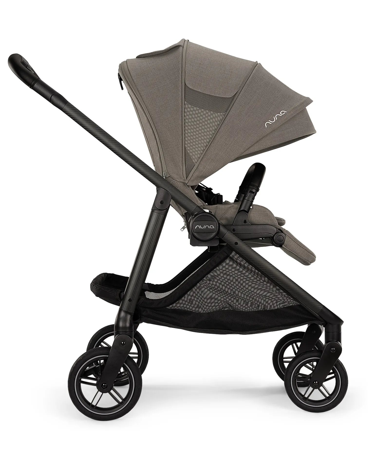 Passeggino Nuna Swiv - Granito - con Telaio in Alluminio
