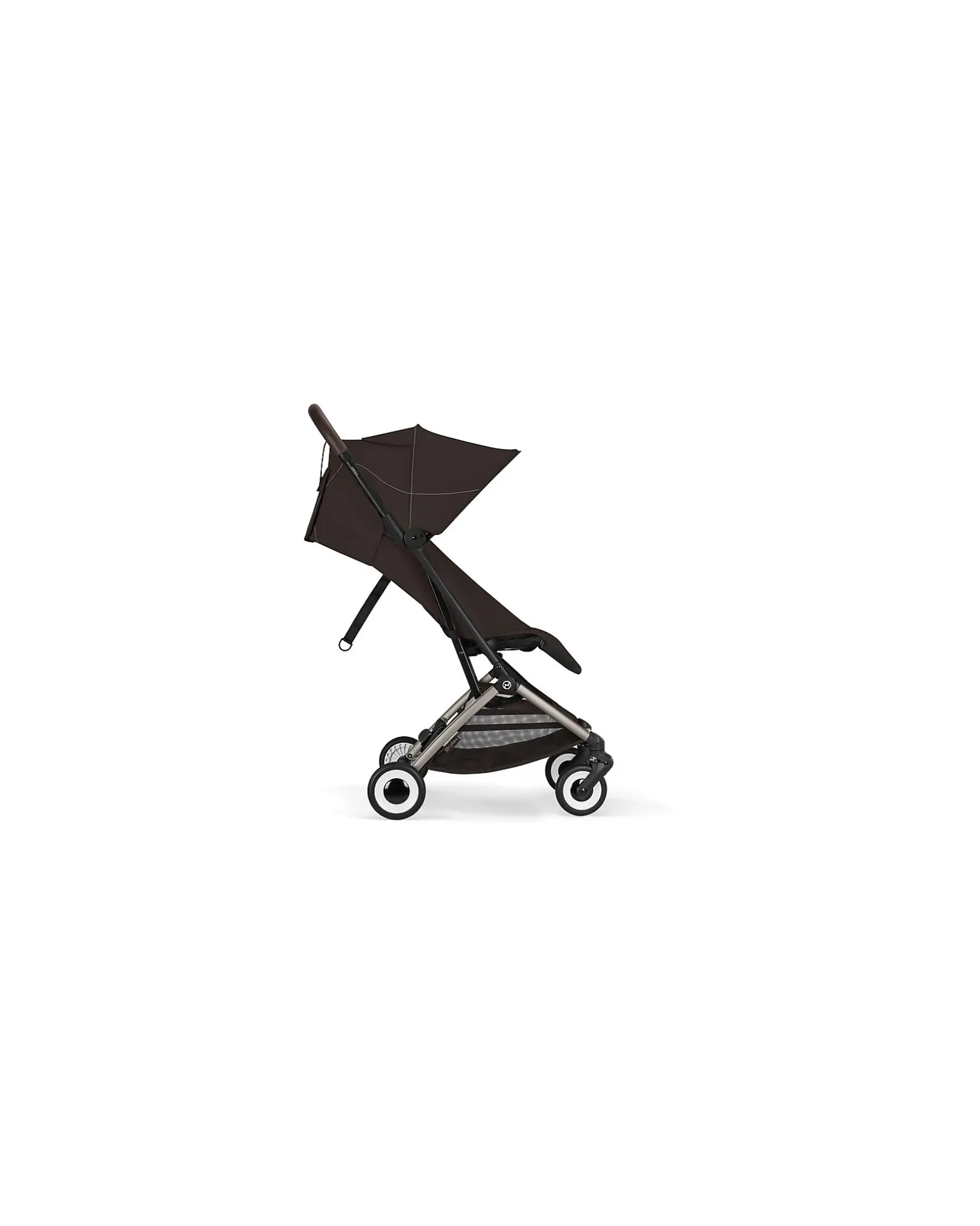 Passeggino Orfeo - Chocolate Brown - Telaio Taupe