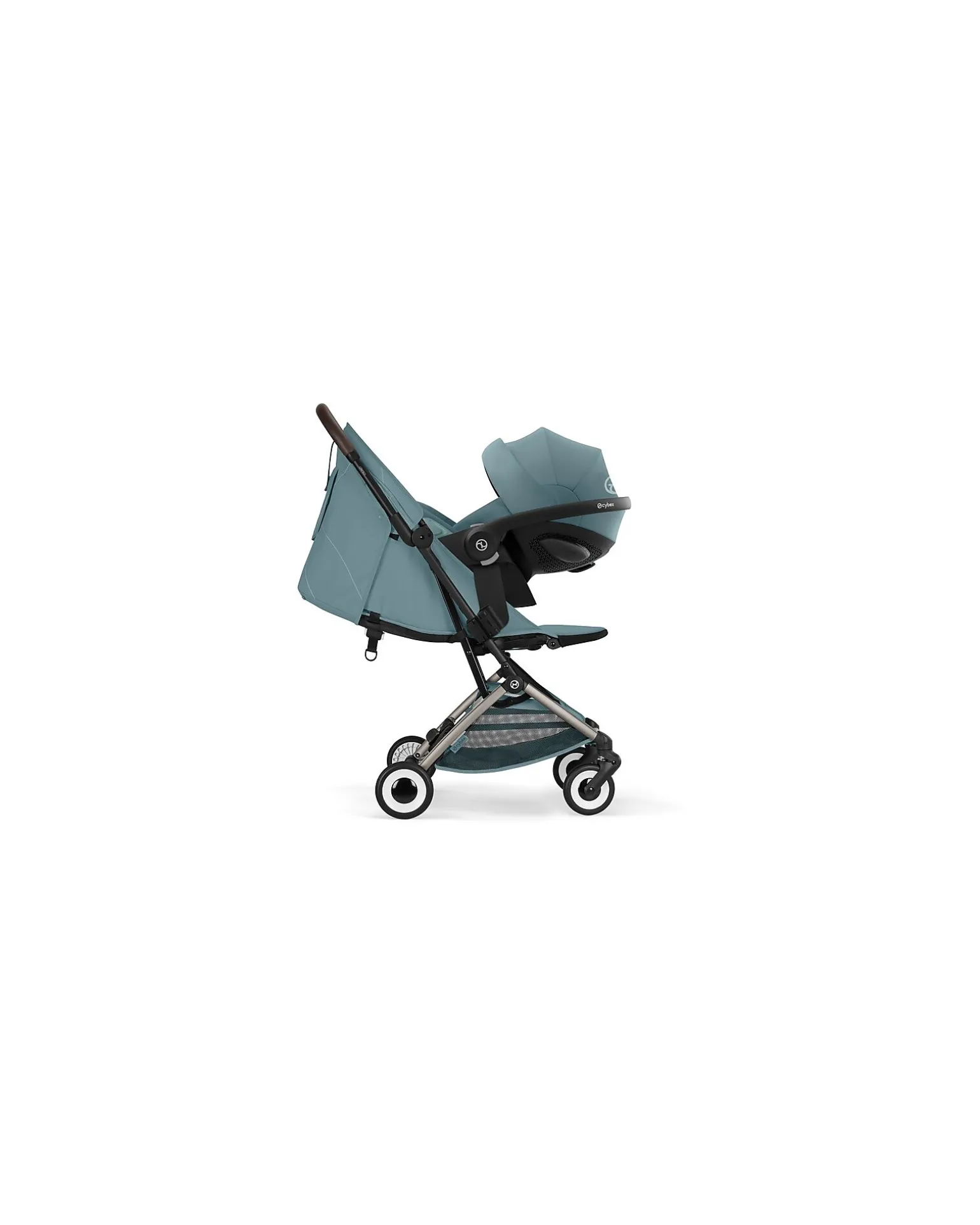 Passeggino Orfeo - Stormy Blue - Telaio Taupe