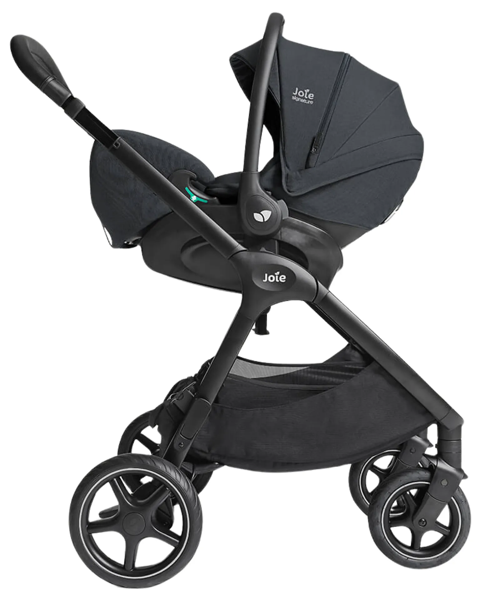 Passeggino Parcel LX - Ebony - Parapioggia e Adattatori Inclusi