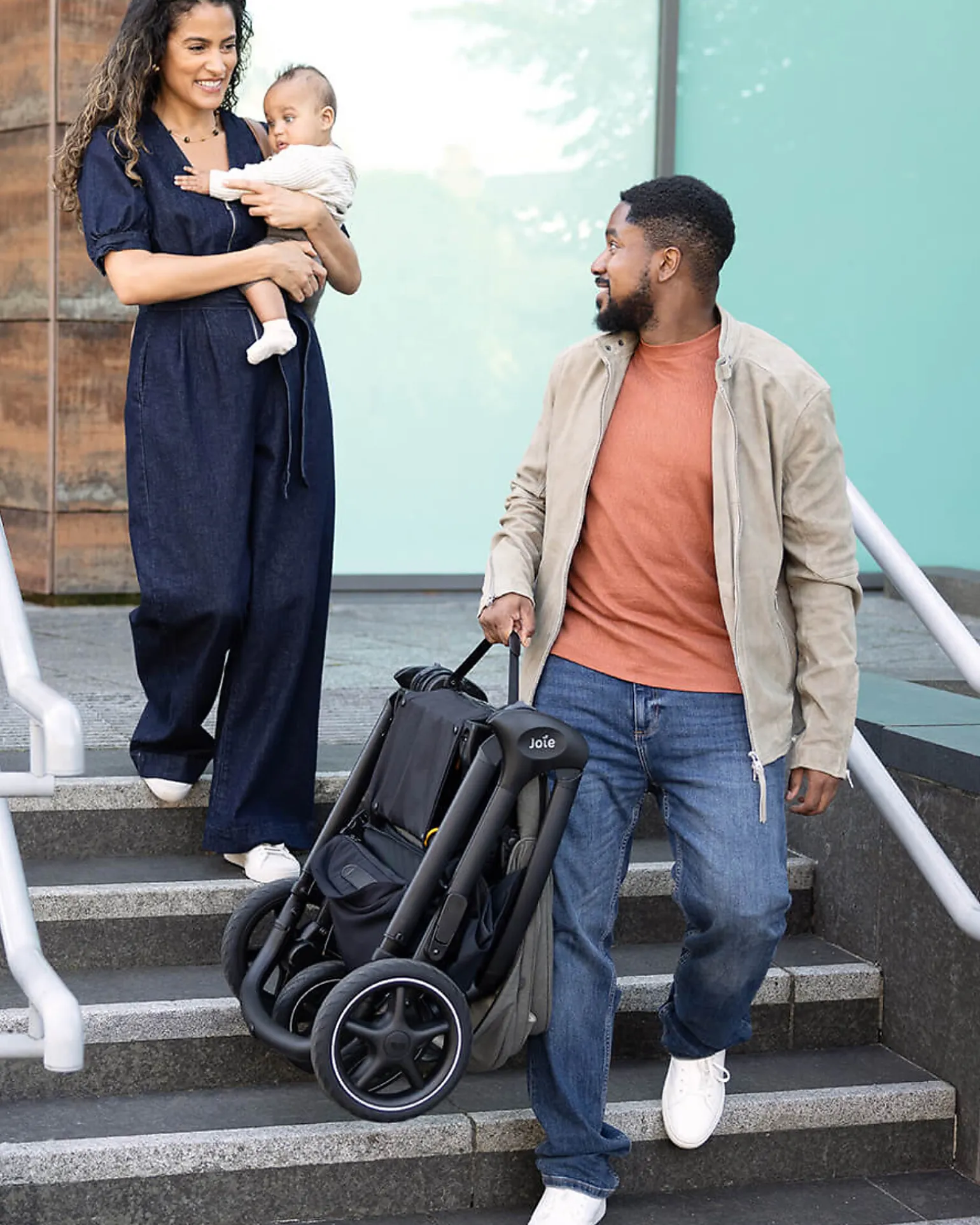 Passeggino Parcel LX - Ebony - Parapioggia e Adattatori Inclusi