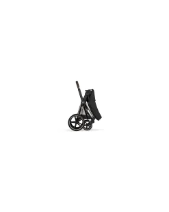 Passeggino Priam Duo Comfort - Telaio Rosegold + Seduta e Navicella Richiudibile Sepia Black